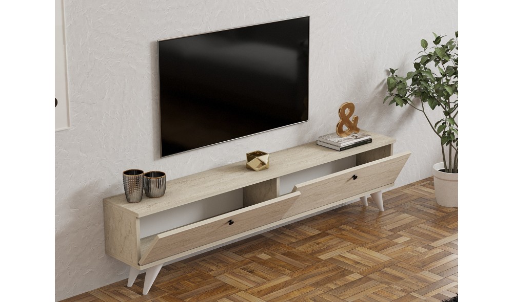 Suport TV, Paris, Travertin, 160 x 40 x 25 cm