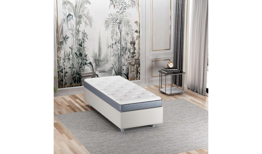 Saltea, Papatya - 100x200 cm, Alb