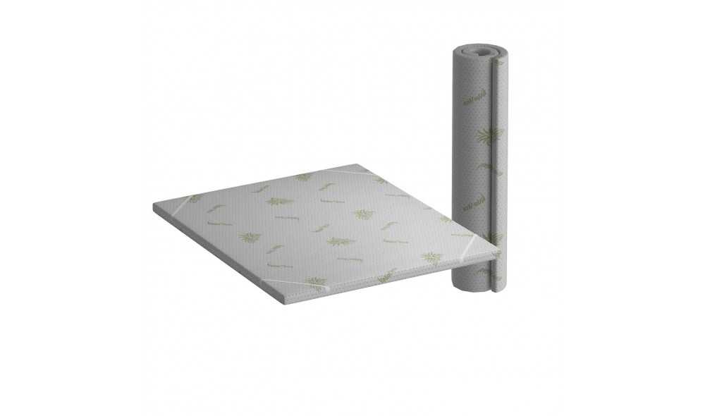 Topper, Aloevera - 130x190 cm, Alb
