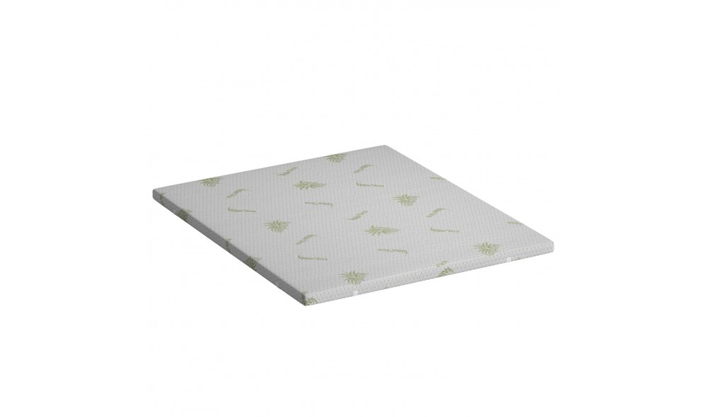 Topper, Aloevera - 150x200 cm, Alb