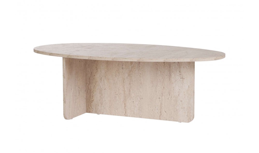 Masuta de cafea, Orba - Travertine, 120 x 40 x 65 cm