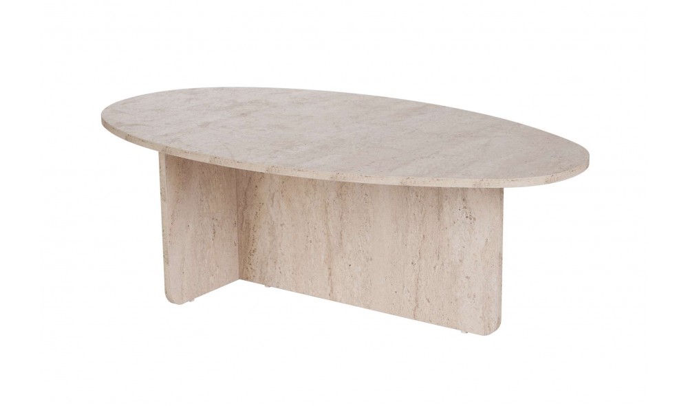 Masuta de cafea, Orba - Travertine, 120 x 40 x 65 cm