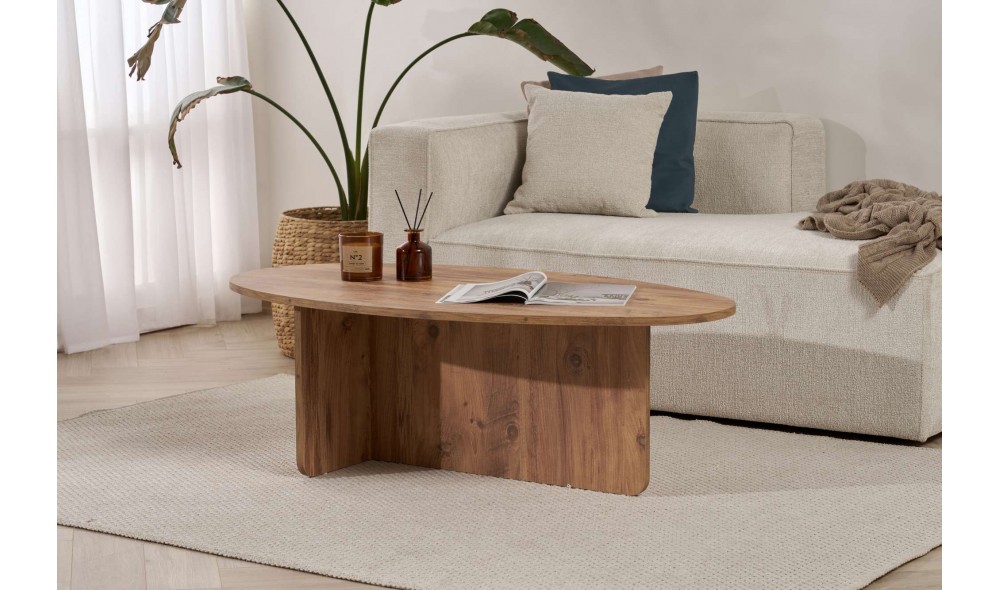 Masuta de cafea, Orba - Atlantic Pine, 120 x 40 x 65 cm