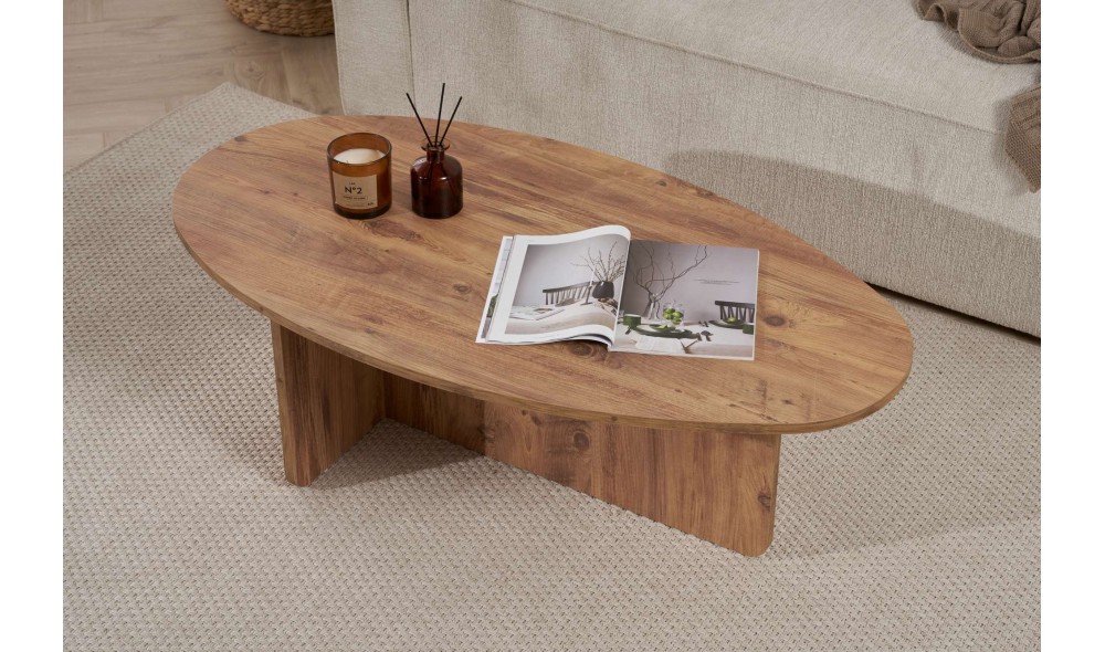 Masuta de cafea, Orba - Atlantic Pine, 120 x 40 x 65 cm