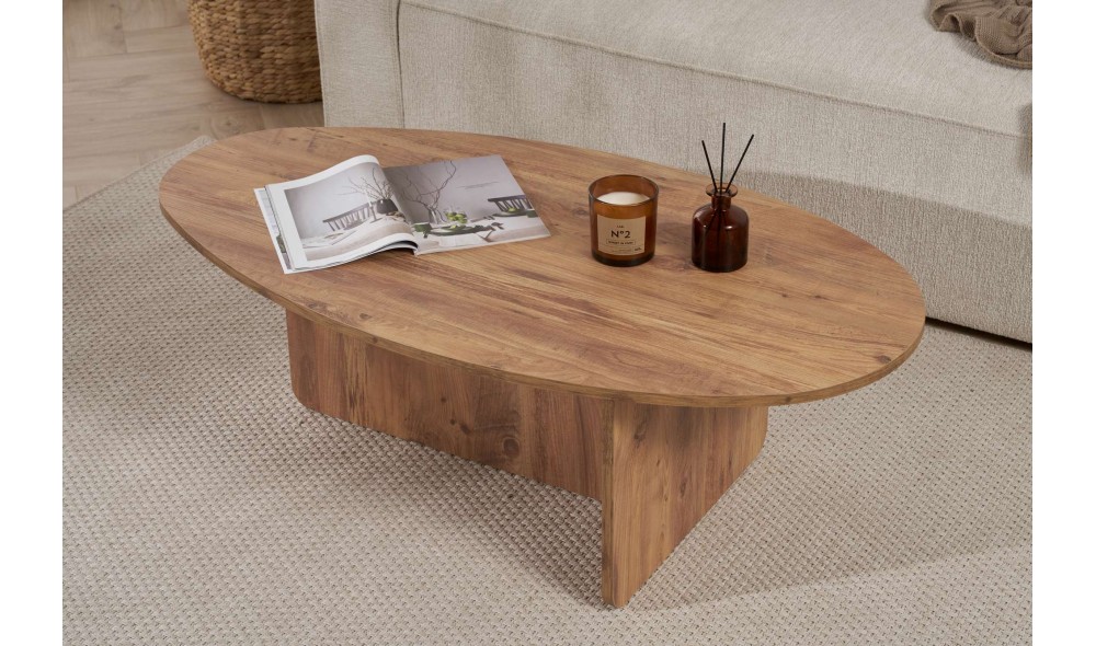 Masuta de cafea, Orba - Atlantic Pine, 120 x 40 x 65 cm