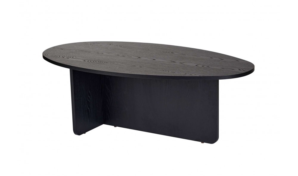 Masuta de cafea, Orba - Wood Black, 120 x 40 x 65 cm