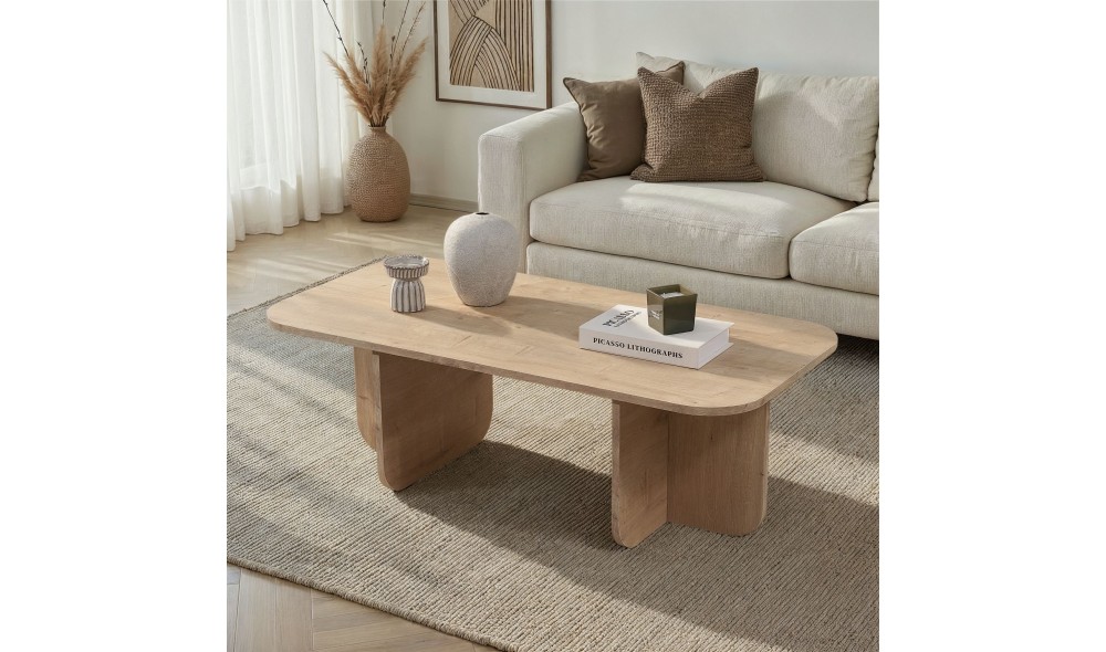 Masuta de cafea, Akira - Sapphire Oak, 120 x 41 x 60 cm