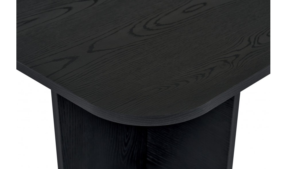 Masuta de cafea, Akira - Wood Black, 120 x 41 x 60 cm