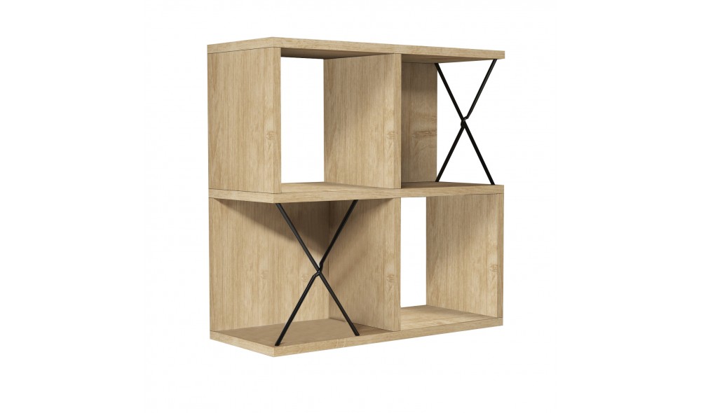 Raft de perete Extra - Stejar 60 x 60 x 24 cm