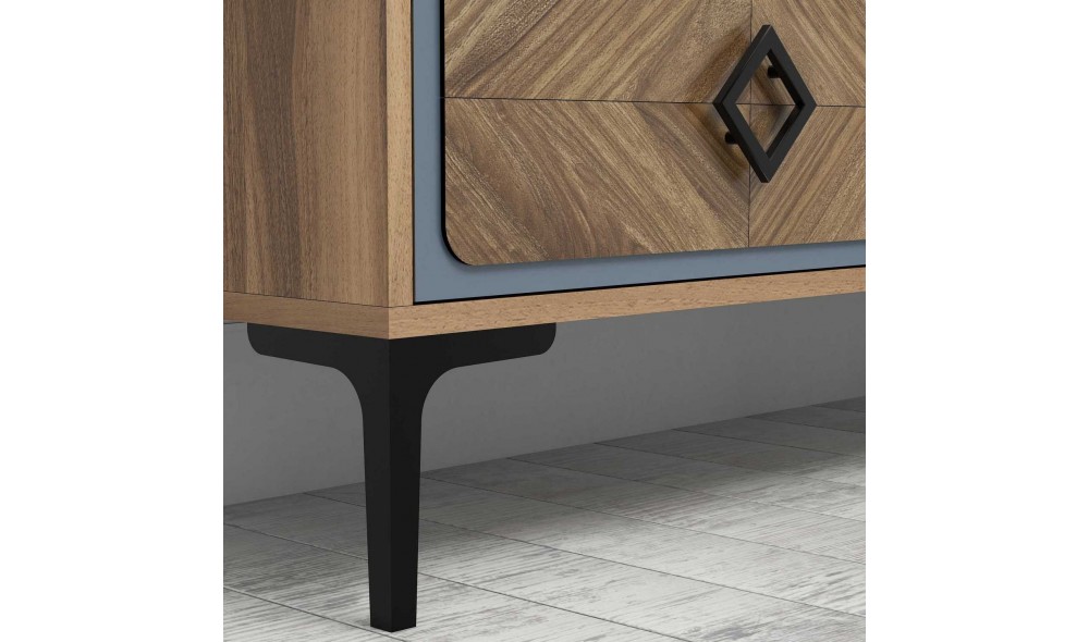 Unitate TV Samba - Albastru 180 x 52 x 35 cm