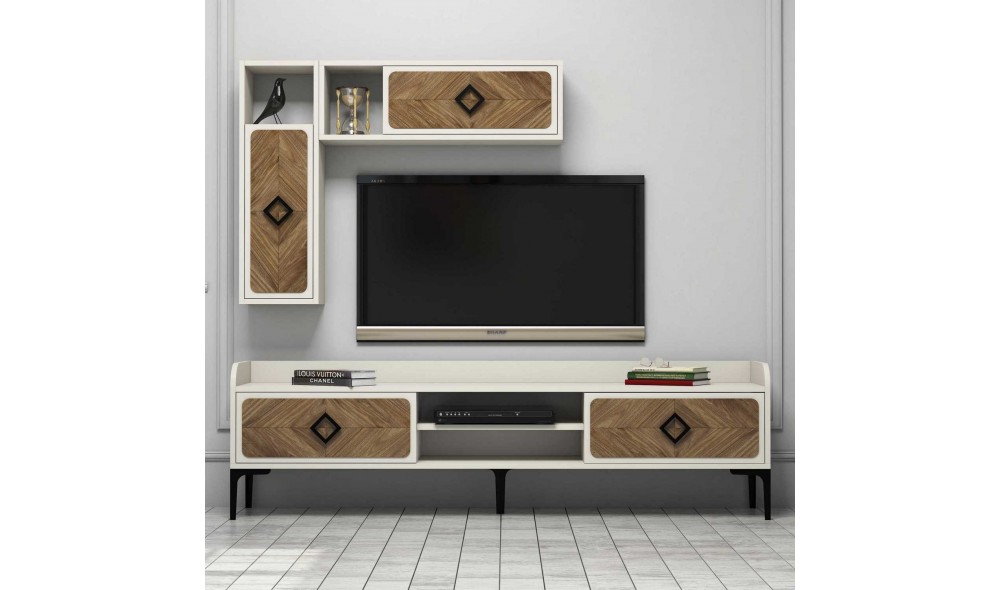 Unitate TV Samba - Crema 180 x 52 x 35 cm