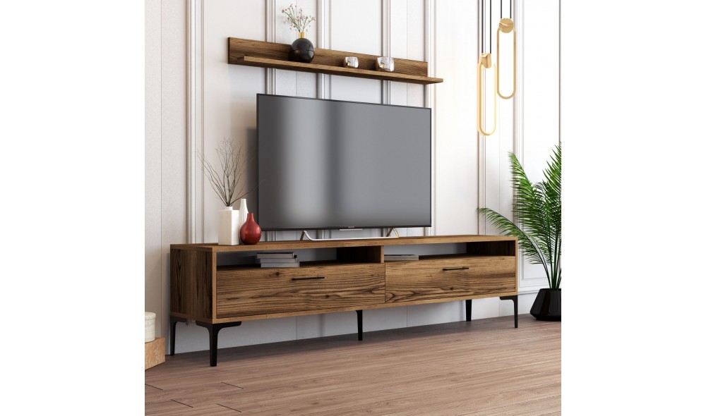 Unitate TV Istanbul - Nuc 180 x 47 x 35 cm