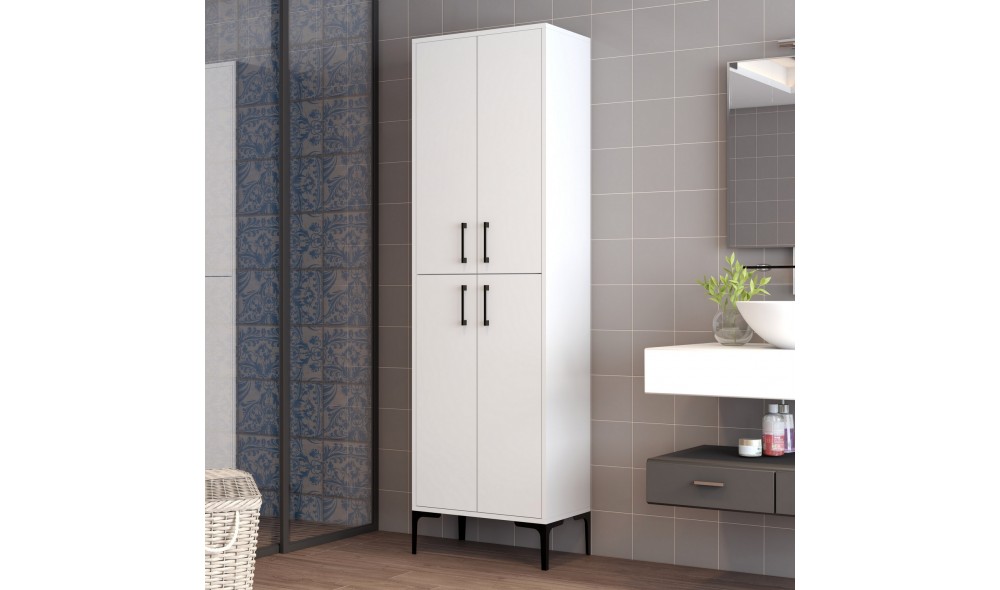 Comoda multifunctional Berlin A - Alb 60 x 200 x 35 cm