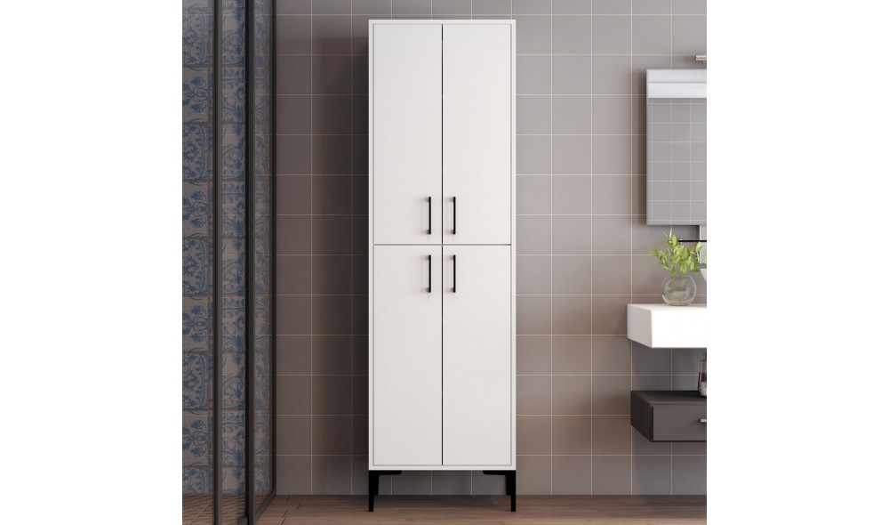 Comoda multifunctional Berlin A - Alb 60 x 200 x 35 cm