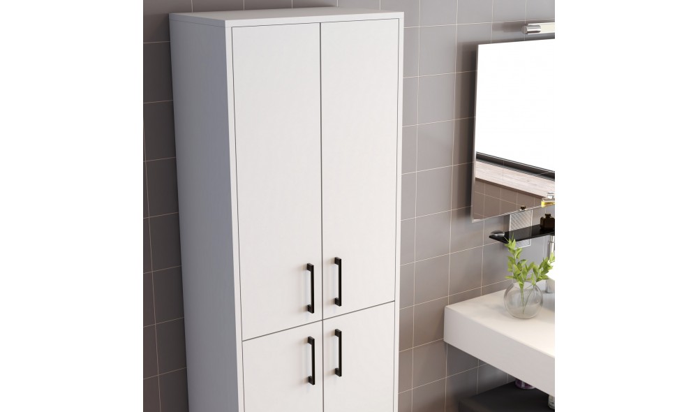 Comoda multifunctional Berlin A - Alb 60 x 200 x 35 cm