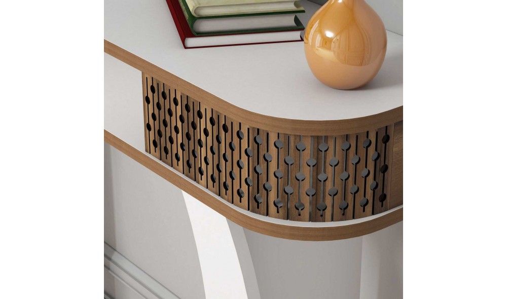 Bufet Damla - Alb 105 x 85 x 30 cm