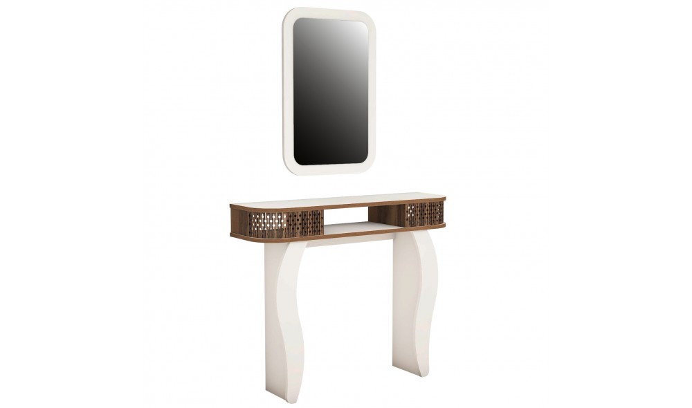 Bufet Damla - Alb 105 x 85 x 30 cm