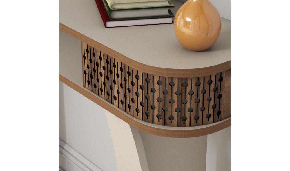 Bufet Damla - Crema 105 x 85 x 30 cm