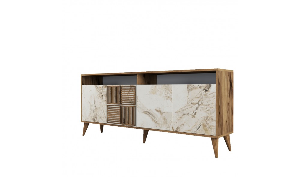 Consola Milano - Nuc, Marmura Alba 180 x 78 x 35 cm