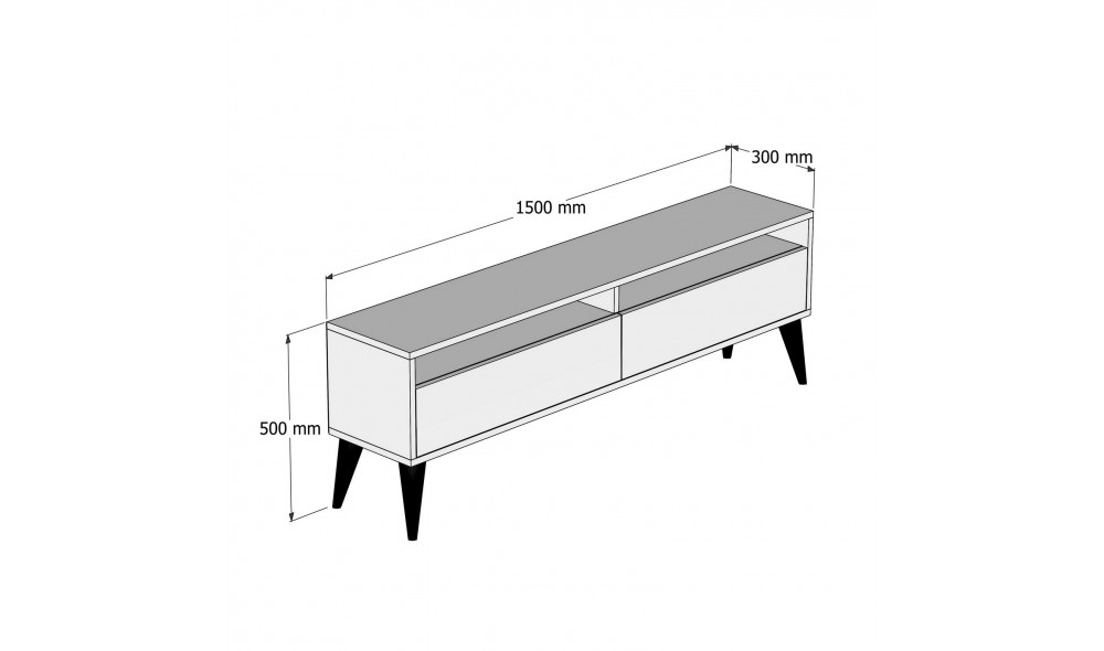 Unitate TV Cele mai bune 2 - Crema