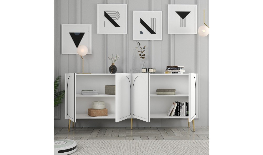 Consola, Lyon 80, AlbAur, 180 x 80 x 35 cm