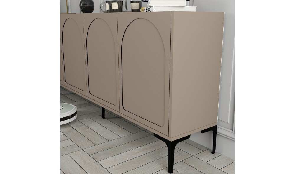 Consola, Lyon 79, AtlasNegru, 180 x 79 x 35 cm