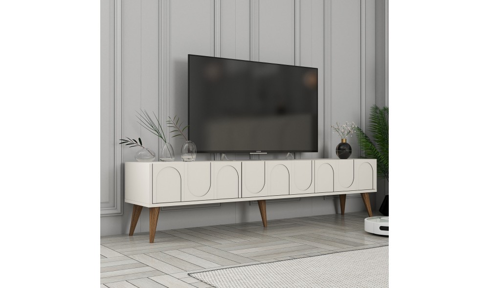 Suport TV, Lyon 44, CremaNuc, 180 x 44 x 35 cm