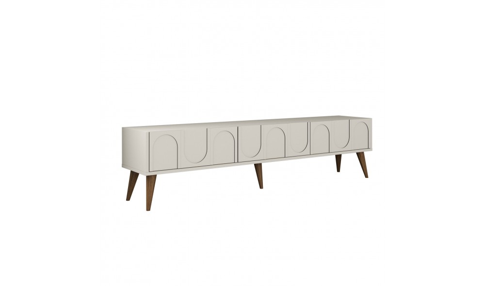 Suport TV, Lyon 44, CremaNuc, 180 x 44 x 35 cm