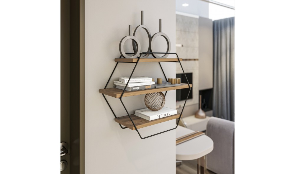 Raft de perete Azra 60 x 52 x 20 cm