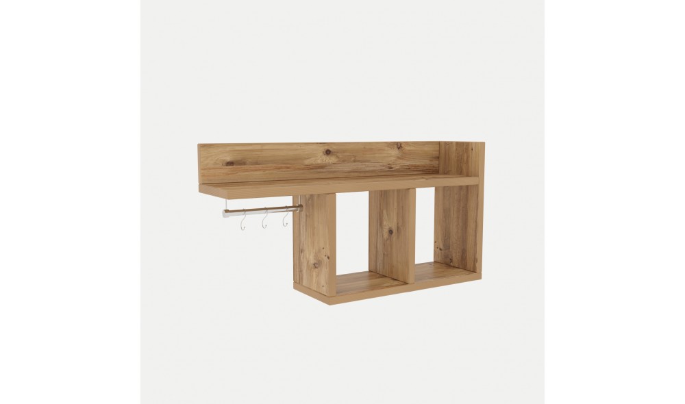 Raft de perete Pare - Pin 72 x 37 x 18 cm