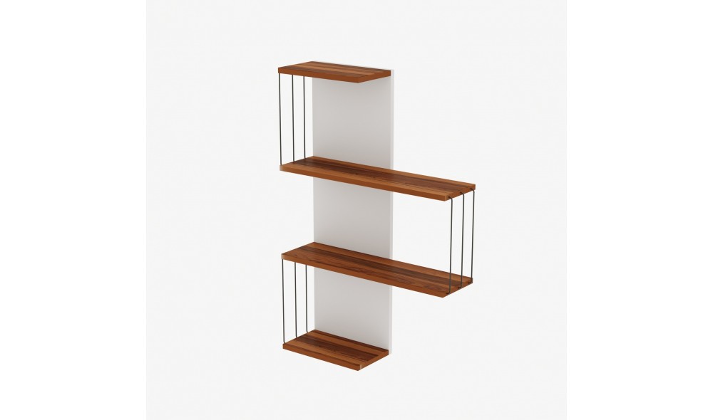 Raft de perete Cambel - Pin 64 x 96 x 19 cm