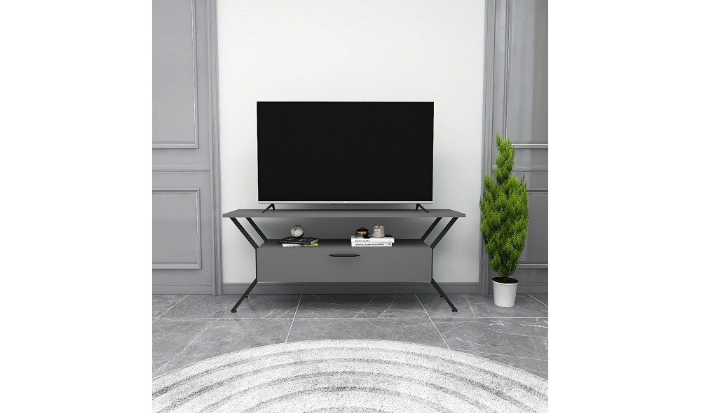 Suport TV Tarz - Antracit 124 x 54 x 35 cm