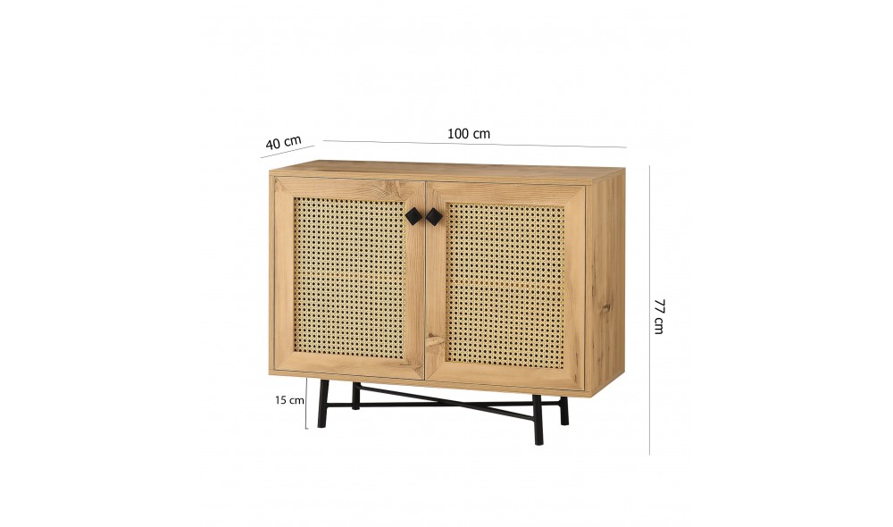 Comoda multifunctional Tars 100 x 77 x 40 cm