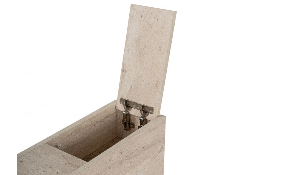 Dulap de baie, Calencia, Travertin, 20 x 55 x 60 cm