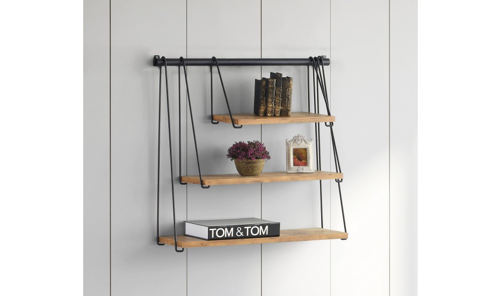 Raft de perete Zihon 60 x 63 x 20 cm