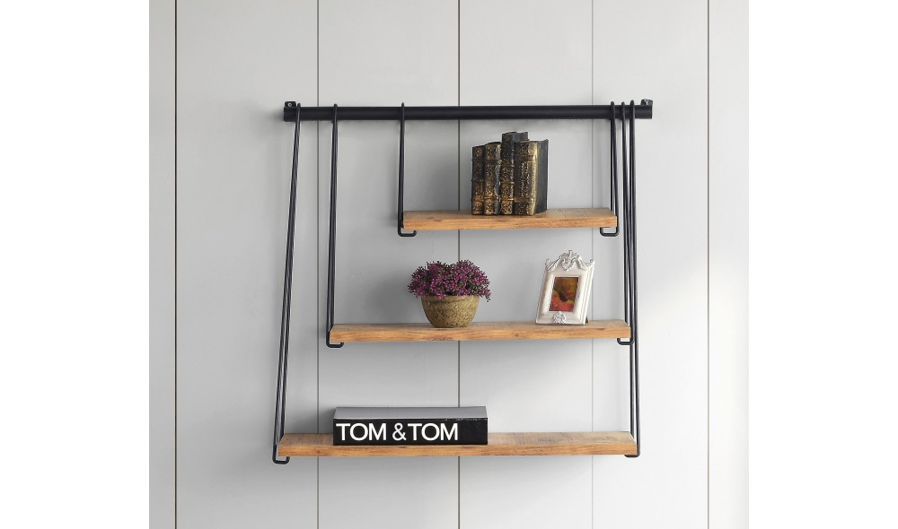 Raft de perete Zihon 60 x 63 x 20 cm