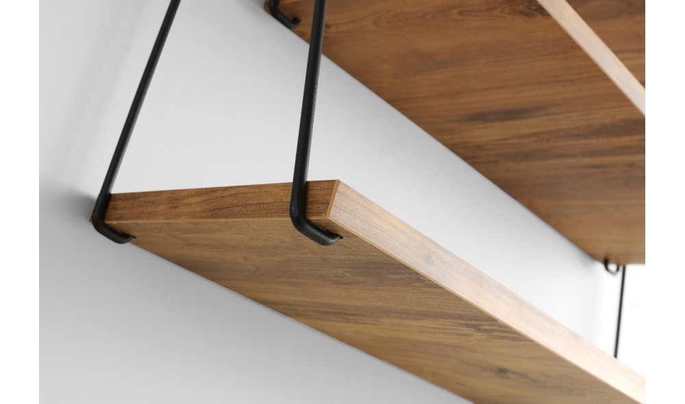 Raft de perete Zihon 60 x 63 x 20 cm