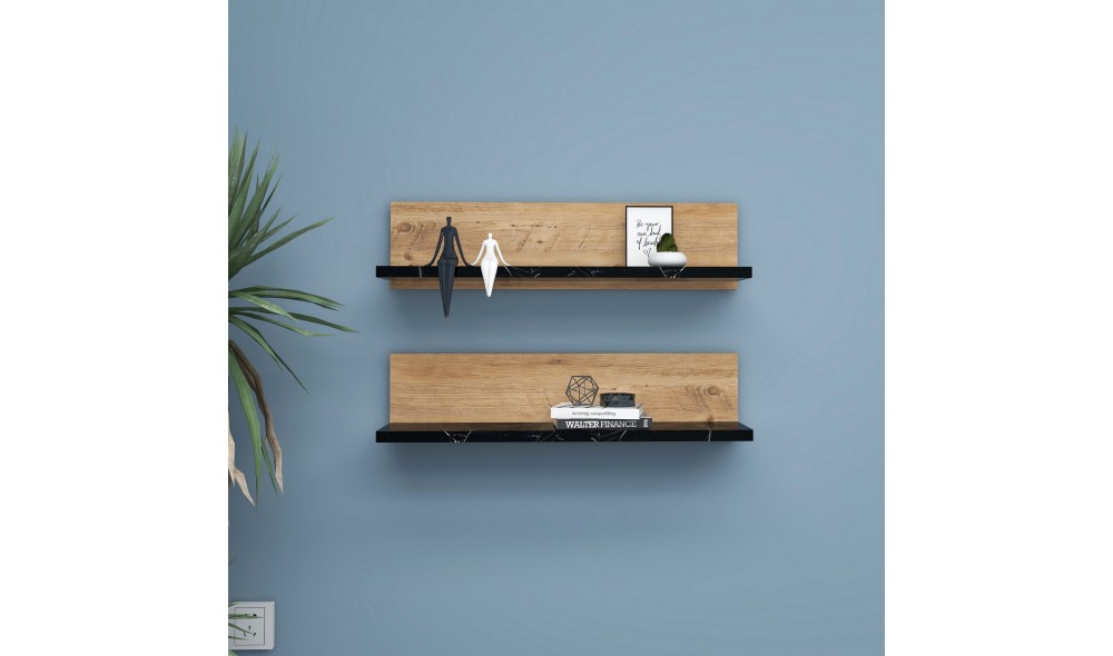 Raft de perete Raft - negru