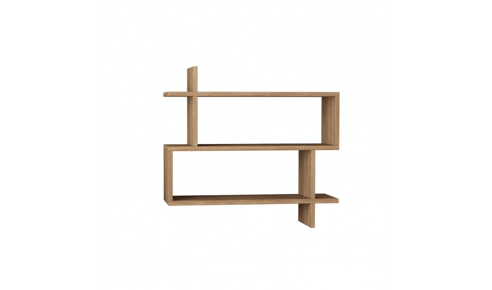 Raft de perete Paralel - Stejar 70 x 65 x 22 cm