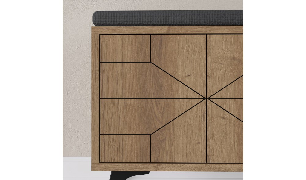 Pantofar, Dune Bench, Hitit, 107 x 15 x 35 cm