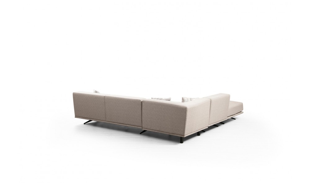 Canapea de coltar Bentley Corner (PUF-O1-C-3R) 302 x 80 x 302 cm