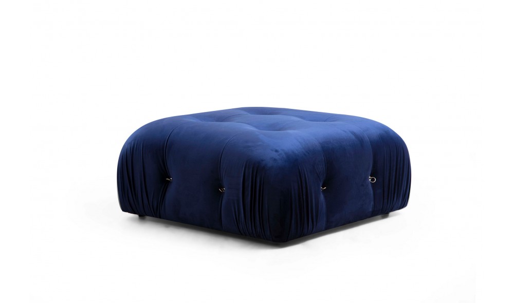 Canapea de coltar Bubble Velvet Blue L1-O1-1R-PUF