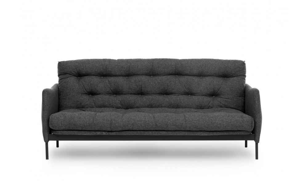 Canapea extensibila cu 3 locuri Renge - Gri inchis Canapea extensibila cu 3 locuri Renge - Gri inchis