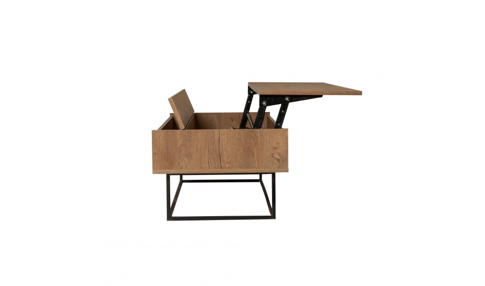 Masuta de cafea, Est, NucNegru, 120 x 43 x 60 cm