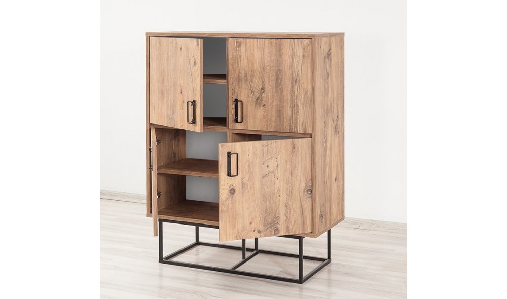 Comoda multifunctional Quantum Solo 93 x 115 x 36 cm