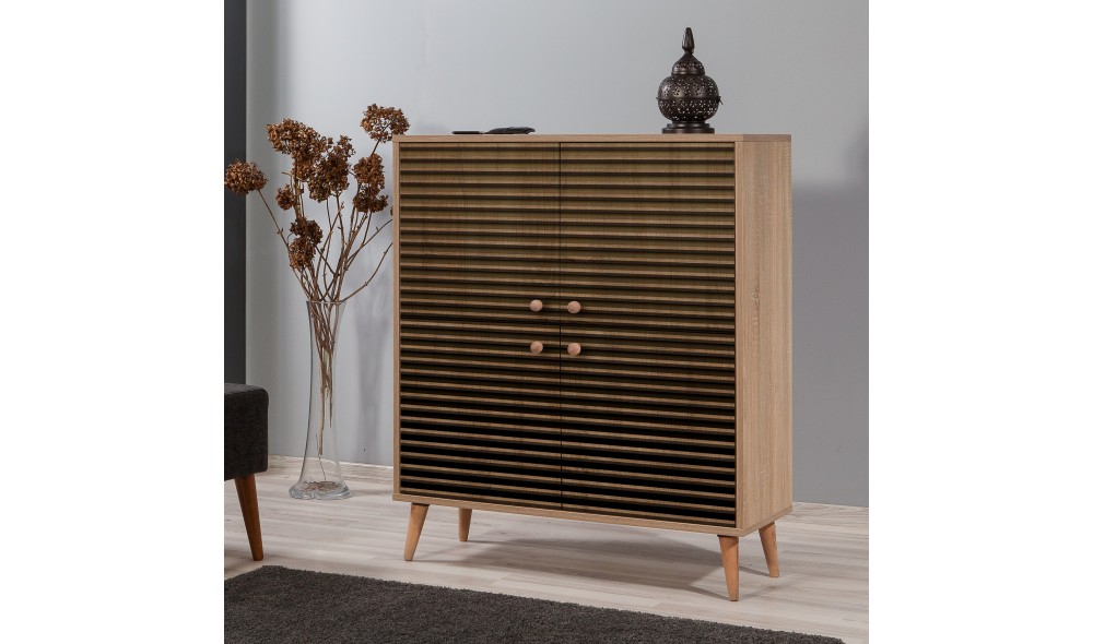 Dulap multifunctional, Multilux-220, Stejar Sonoma, 95 x 111 x 36 cm