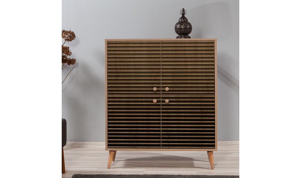 Dulap multifunctional, Multilux-220, Stejar Sonoma, 95 x 111 x 36 cm