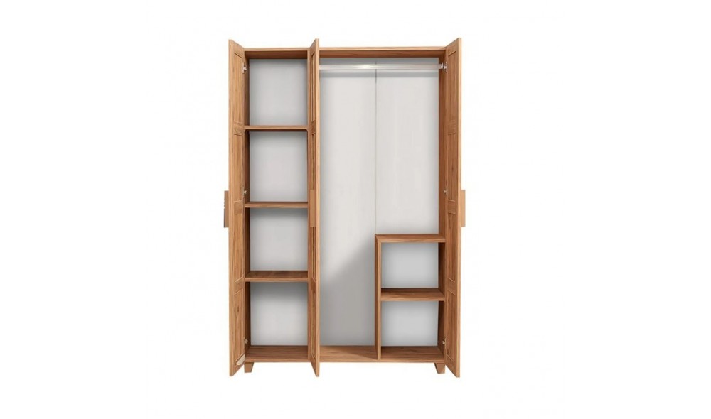 Dulap, Leva Hedera Pied, Pinul AtlanticAlb, 120 x 189 x 48 cm