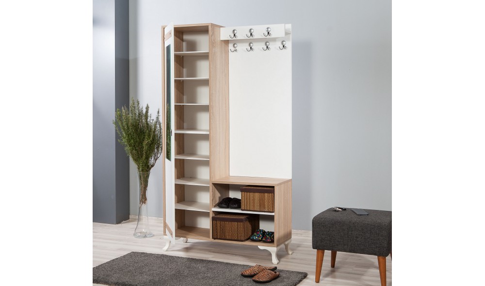 Antreu, Inci-200, Stejar Sonoma, 100 x 190 x 36 cm