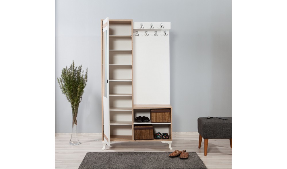 Antreu, Inci-200, Stejar Sonoma, 100 x 190 x 36 cm